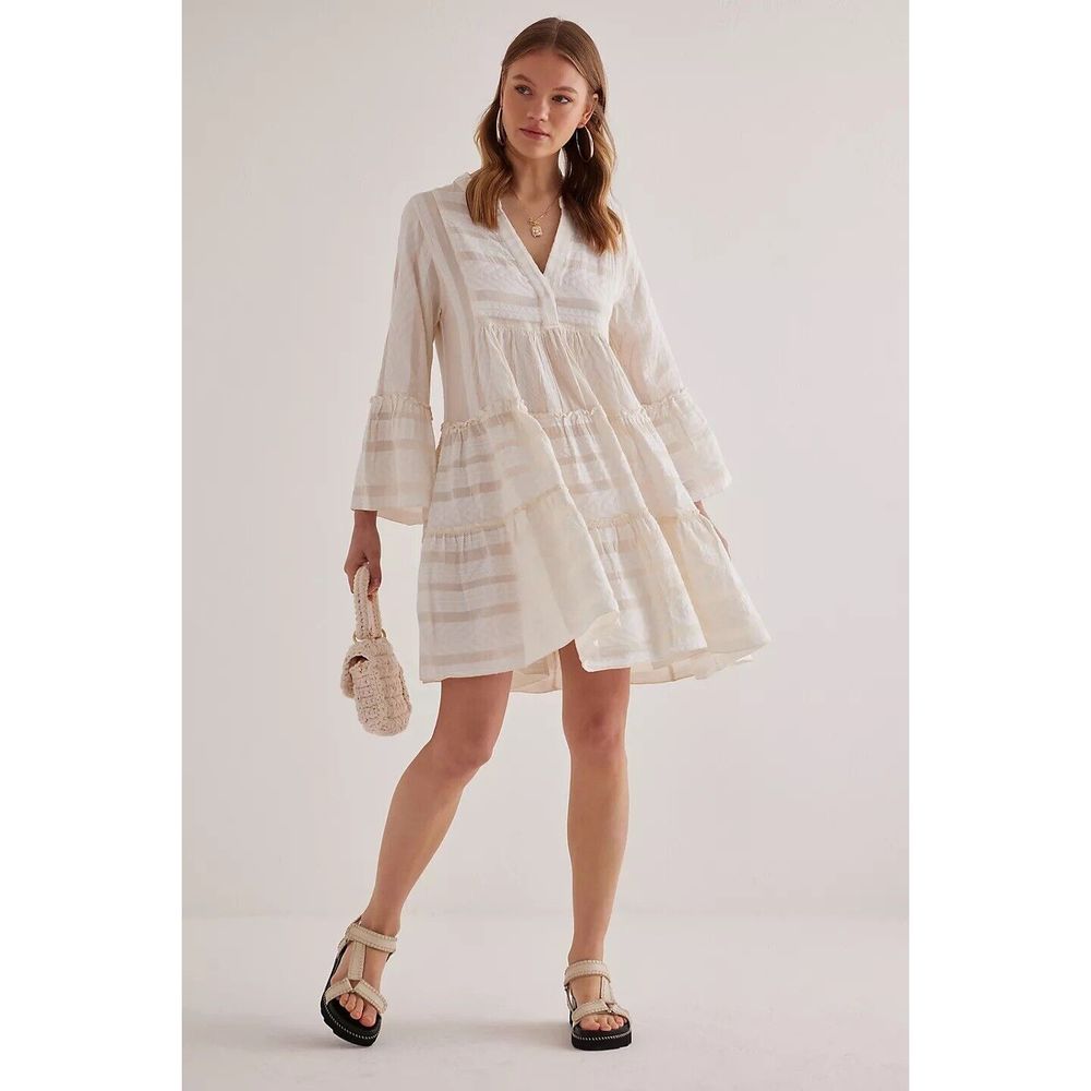 Anthropology Devotion Twins Ella Tunic Mini Dress $330 - Picture 1 of 14